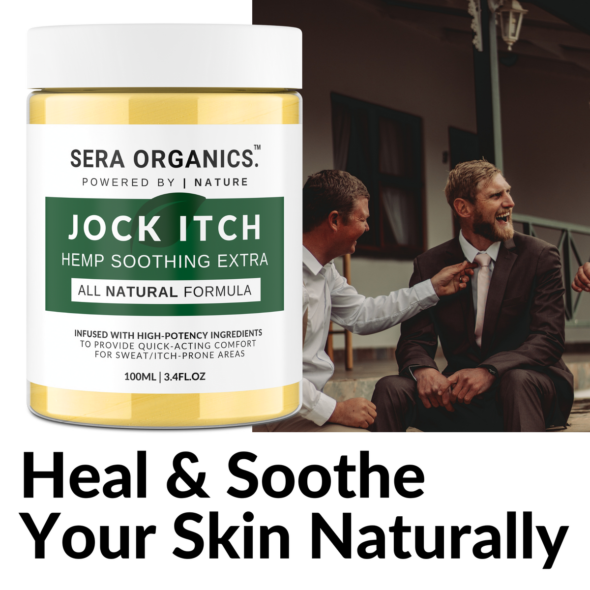 Jock Itch Anti-Chafing Cream