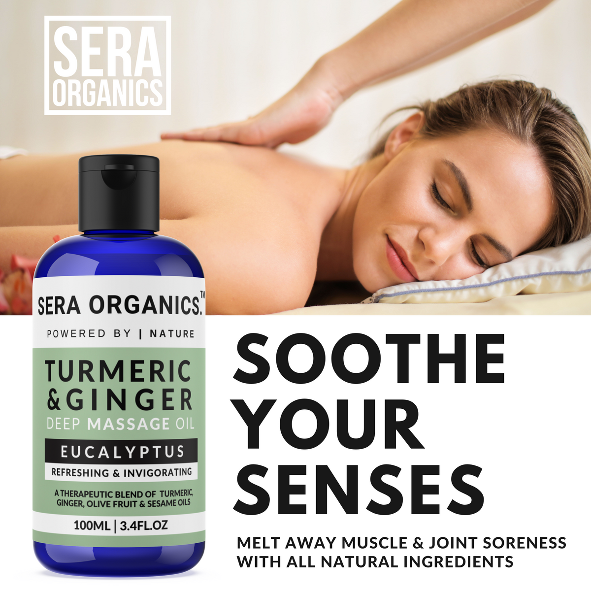 Turmeric & Ginger Muscle & Joint Massage Oil