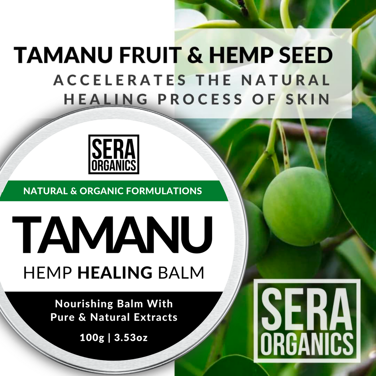 Tamanu & Hemp Skin Relief Cream