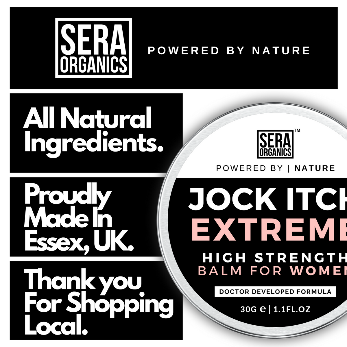 Jock Itch Extreme Cream For Women