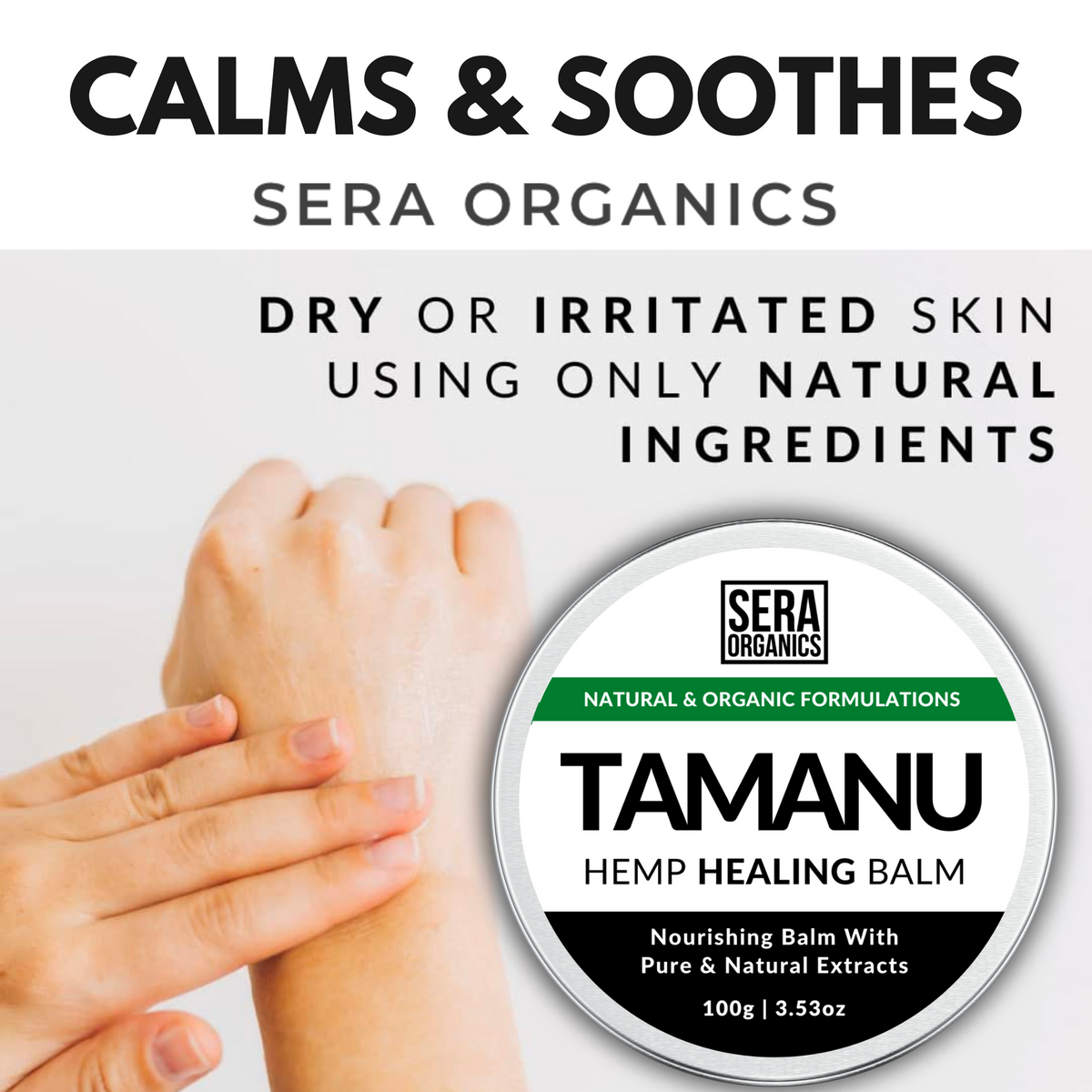 Tamanu & Hemp Skin Relief Cream